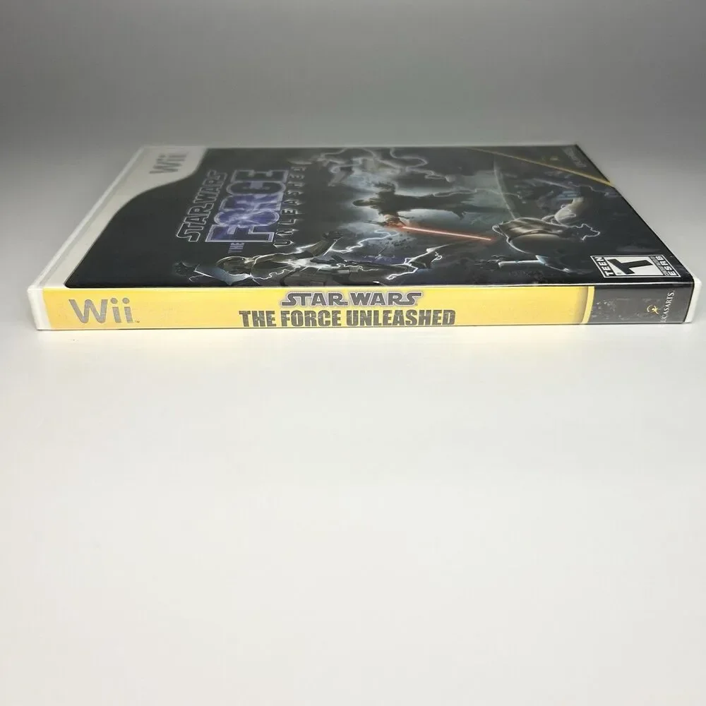 Star Wars: The Force Unleashed (Nintendo Wii, 2008) Complete w/ Manual TESTED